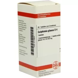 GALPHIMIA GLAUCA D 4 tabletten, 80 st
