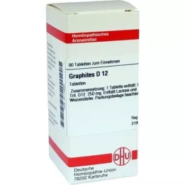 GRAPHITES D 12 tabletten, 80 st