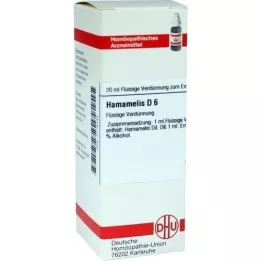 HAMAMELIS D 6 Verdunning, 20 ml