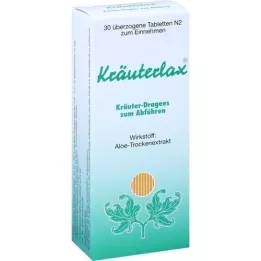 KRÄUTERLAX Dr.Henk 15 mg kruidenrek voor laxatie, 30 st