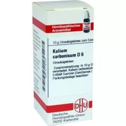 KALIUM CARBONICUM D 6 bolletjes, 10 g