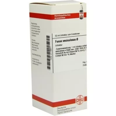 FUCUS VESICULOSUS Moedertinctuur, 50 ml FUCUS VESICULOSUS Moedertinctuur, 50 ml