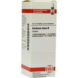 GENTIANA LUTEA Moedertinctuur, 20 ml