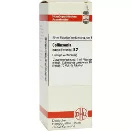 COLLINSONIA CANADENSIS D 2 Verdunning, 20 ml