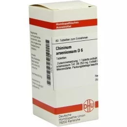 CHININUM ARSENICOSUM D 6 tabletten, 80 st