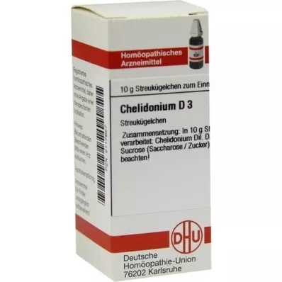 CHELIDONIUM D 3 bolletjes, 10 g CHELIDONIUM D 3 bolletjes, 10 g