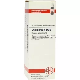 CHELIDONIUM D 30 Verdunning, 20 ml