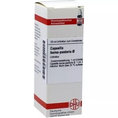 CAPSELLA BURSA pastoris moedertinctuur, 20 ml