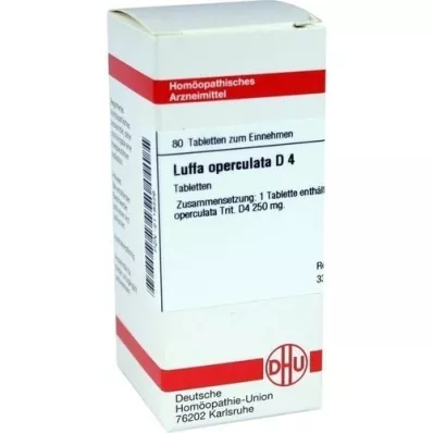 LUFFA OPERCULATA D 4 tabletten, 80 st LUFFA OPERCULATA D 4 tabletten, 80 st
