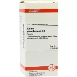 KALIUM PHOSPHORICUM D 3 tabletten, 200 st