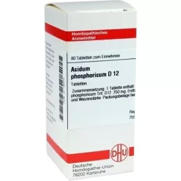 ACIDUM PHOSPHORICUM D 12 tabletten, 80 st