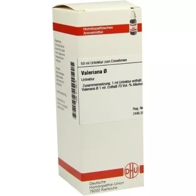 VALERIANA Moedertinctuur D 1, 50 ml VALERIANA Moedertinctuur D 1, 50 ml