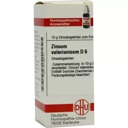 ZINCUM VALERIANICUM D 6 bolletjes, 10 g