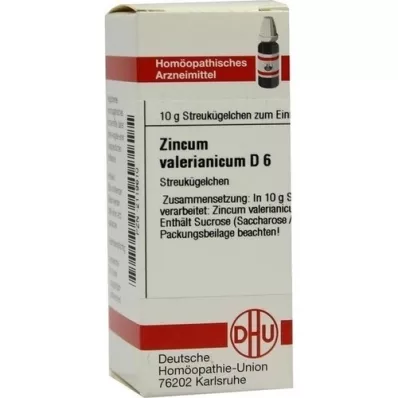 ZINCUM VALERIANICUM D 6 bolletjes, 10 g ZINCUM VALERIANICUM D 6 bolletjes, 10 g