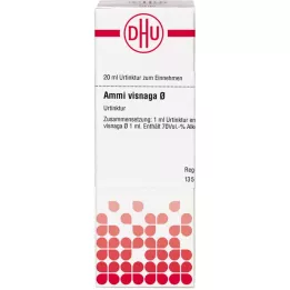 AMMI VISNAGA Moedertinctuur D 1, 20 ml