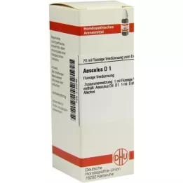 AESCULUS D 1 verdunning, 20 ml