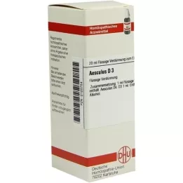 AESCULUS D 3-verdunning, 20 ml