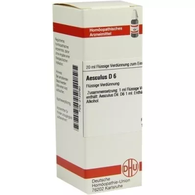AESCULUS D 6 Verdunning, 20 ml