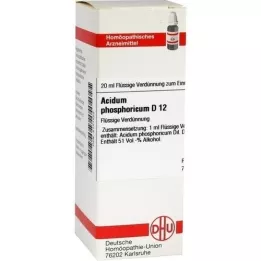 ACIDUM PHOSPHORICUM D 12 Verdunning, 20 ml
