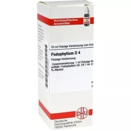 PODOPHYLLUM D 4 verdunning, 20 ml