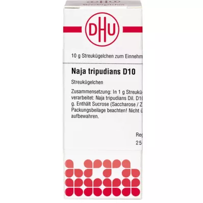 NAJA TRIPUDIANS D 10 bolletjes, 10 g NAJA TRIPUDIANS D 10 bolletjes, 10 g