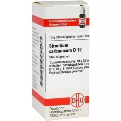 STRONTIUM CARBONICUM D 12 bolletjes, 10 g STRONTIUM CARBONICUM D 12 bolletjes, 10 g
