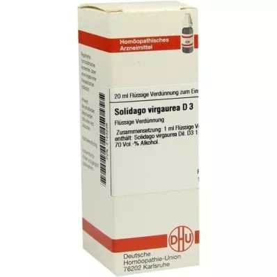 SOLIDAGO VIRGAUREA D 3-verdunning, 20 ml
