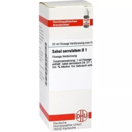 SABAL SERRULATUM D 1 verdunning, 20 ml