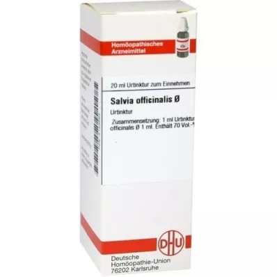 SALVIA OFFICINALIS Moedertinctuur, 20 ml