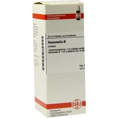 HAMAMELIS Moedertinctuur, 50 ml HAMAMELIS Moedertinctuur, 50 ml