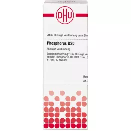 PHOSPHORUS D 20 Verdunning, 20 ml