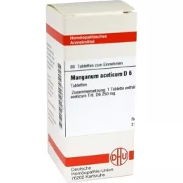 MANGANUM ACETICUM D 6 tabletten, 80 st