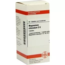 MAGNESIUM CHLORATUM D 6 tabletten, 80 st