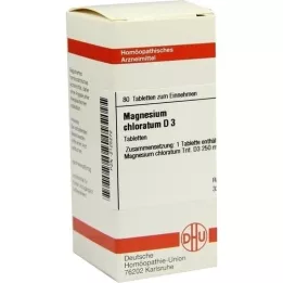 MAGNESIUM CHLORATUM D 3 tabletten, 80 st