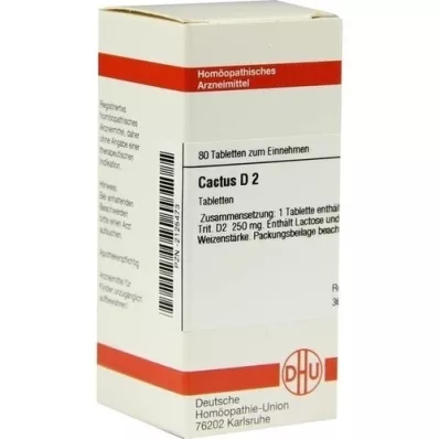 CACTUS D 2 tabletten, 80 st