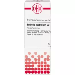 BERBERIS AQUIFOLIUM D 3-verdunning, 20 ml