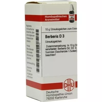 BERBERIS D 3 bolletjes, 10 g BERBERIS D 3 bolletjes, 10 g