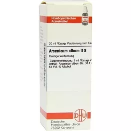 ARSENICUM ALBUM D 8 Verdunning, 20 ml