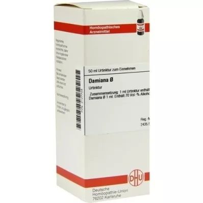 DAMIANA Moedertinctuur D 1, 50 ml