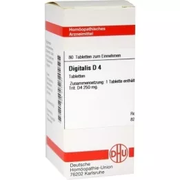 DIGITALIS D 4 tabletten, 80 st