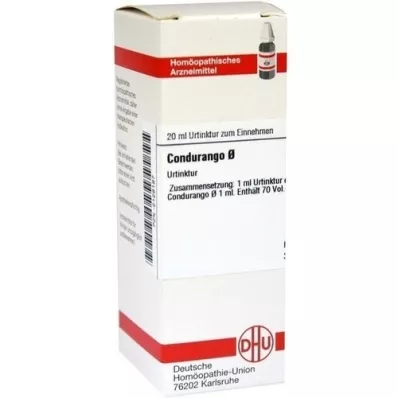CONDURANGO Moedertinctuur D 1, 20 ml CONDURANGO Moedertinctuur D 1, 20 ml