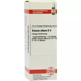 VISCUM ALBUM D 4 verdunning, 20 ml