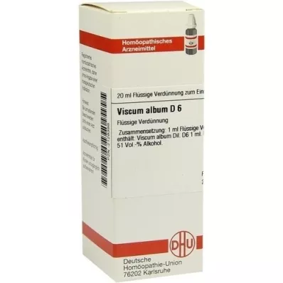 VISCUM ALBUM D 6 Verdunning, 20 ml