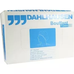 OP-HAUBE Bouffant Flex wit, 100 stuks