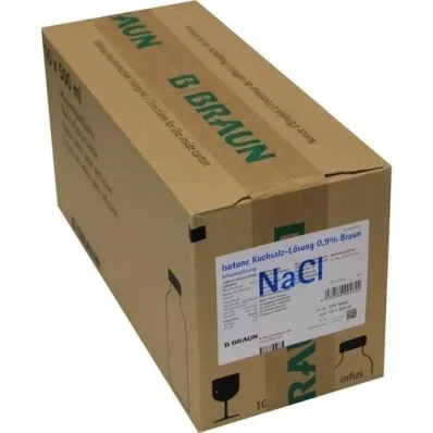 KOCHSALZLÖSUNG Glazen fles van 0,9%, 10X500 ml KOCHSALZLÖSUNG Glazen fles van 0,9%, 10X500 ml