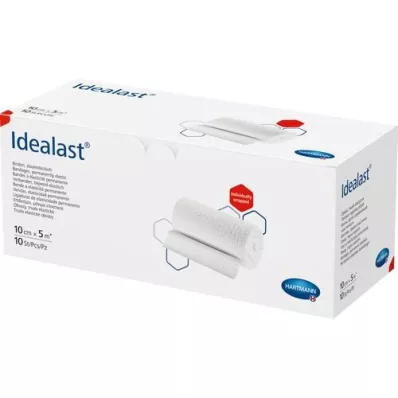 IDEALAST Verband 10 cmx5 m wit, 1 stuk IDEALAST Verband 10 cmx5 m wit, 1 stuk