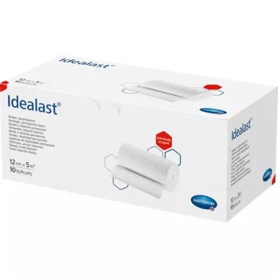IDEALAST Verband 12 cmx5 m wit, 1 stuk