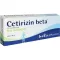 CETIRIZIN bèta filmomhulde tabletten, 20 stuks