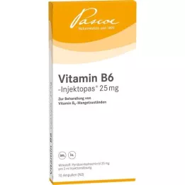 VITAMIN B6-INJEKTOPAS 25 mg oplossing voor injectie, 10X2 ml