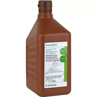 BRAUNODERM N nagekleurd, 1 l
